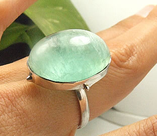 SKU 7238 - a Fluorite rings Jewelry Design image