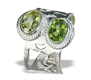 SKU 8156 - a Peridot rings Jewelry Design image