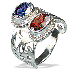 SKU 8158 - a Iolite rings Jewelry Design image