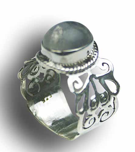 SKU 8161 - a Moonstone rings Jewelry Design image