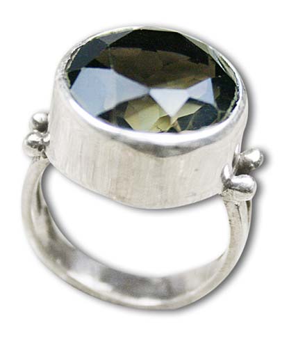 SKU 8303 - a Smoky Quartz rings Jewelry Design image