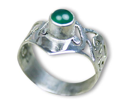 SKU 8306 - a Onyx rings Jewelry Design image
