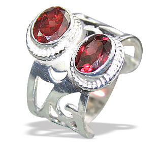 SKU 8310 - a Garnet rings Jewelry Design image