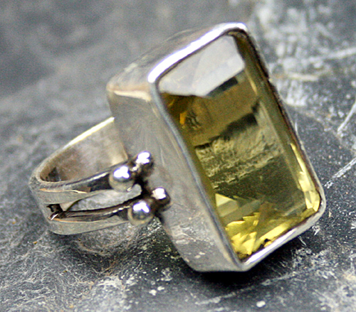 SKU 8318 - a Citrine rings Jewelry Design image