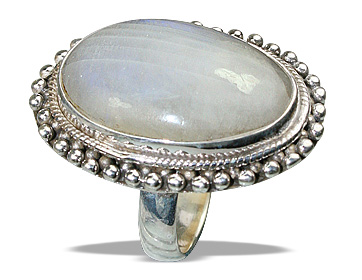 SKU 8321 - a Moonstone rings Jewelry Design image