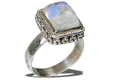 SKU 8325 - a Moonstone rings Jewelry Design image