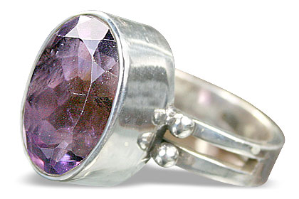 SKU 8328 - a Amethyst rings Jewelry Design image