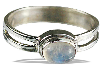 SKU 8447 - a Moonstone rings Jewelry Design image