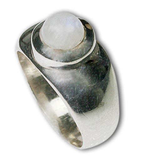 SKU 8456 - a Moonstone rings Jewelry Design image