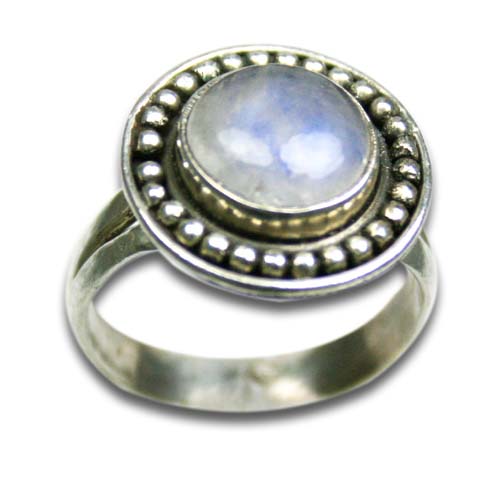 SKU 8474 - a Moonstone rings Jewelry Design image