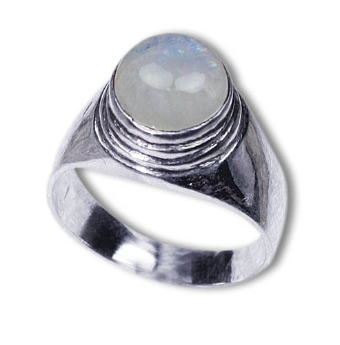SKU 8480 - a Moonstone rings Jewelry Design image