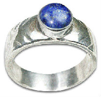 SKU 8514 - a Lapis Lazuli rings Jewelry Design image
