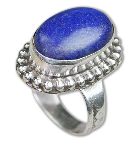SKU 8516 - a Lapis Lazuli rings Jewelry Design image