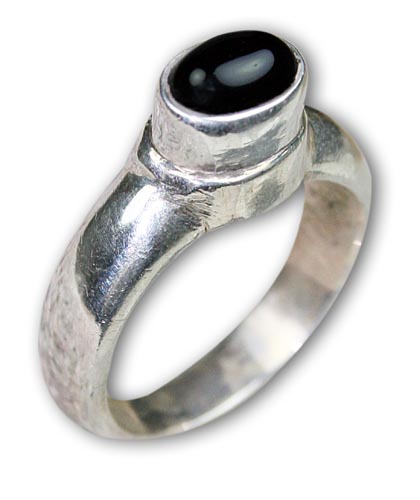 SKU 8520 - a Onyx rings Jewelry Design image