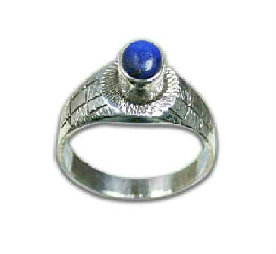 SKU 8554 - a Lapis Lazuli rings Jewelry Design image
