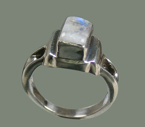 SKU 8561 - a Moonstone rings Jewelry Design image