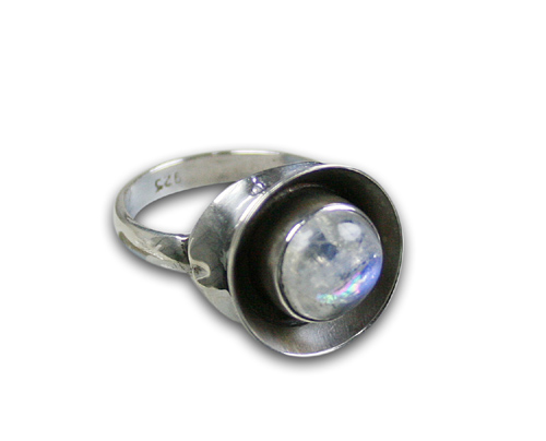 SKU 8563 - a Moonstone rings Jewelry Design image