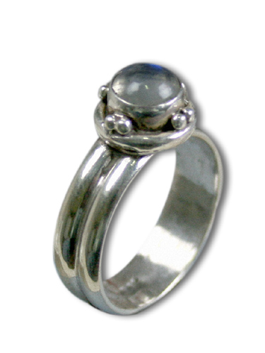 SKU 8569 - a Moonstone rings Jewelry Design image