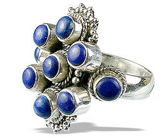 SKU 8575 - a Lapis Lazuli rings Jewelry Design image