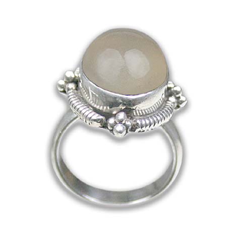 SKU 8598 - a Chalcedony rings Jewelry Design image