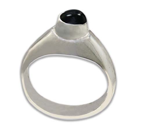 SKU 8599 - a Onyx rings Jewelry Design image
