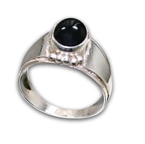 SKU 8605 - a Onyx rings Jewelry Design image
