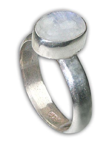 SKU 8631 - a Moonstone rings Jewelry Design image