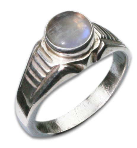 SKU 8639 - a Moonstone rings Jewelry Design image