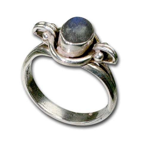 SKU 8656 - a Labradorite rings Jewelry Design image
