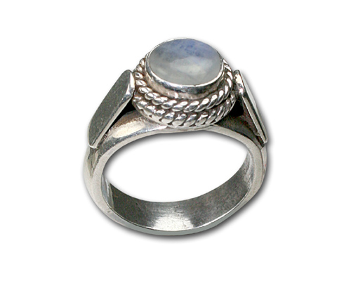 SKU 8662 - a Moonstone rings Jewelry Design image