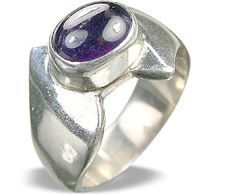 SKU 8663 - a Amethyst rings Jewelry Design image
