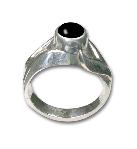 SKU 8668 - a Onyx rings Jewelry Design image