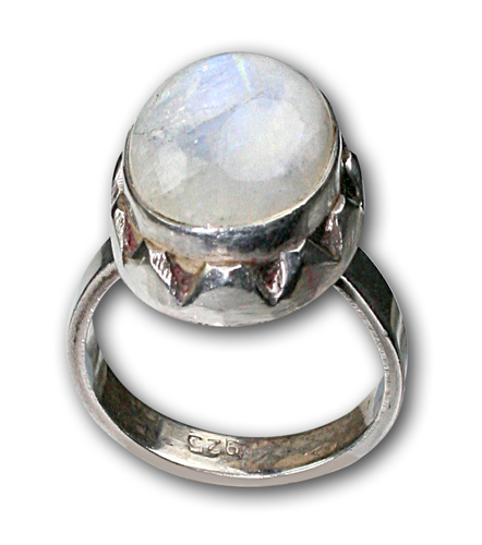 SKU 8669 - a Moonstone rings Jewelry Design image
