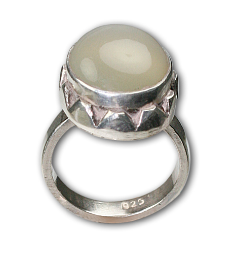 SKU 8670 - a Chalcedony rings Jewelry Design image