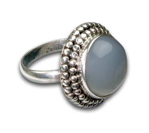 SKU 8687 - a Chalcedony rings Jewelry Design image