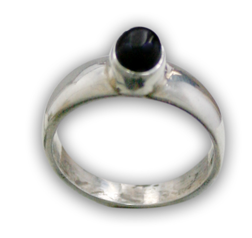 SKU 8696 - a Onyx rings Jewelry Design image