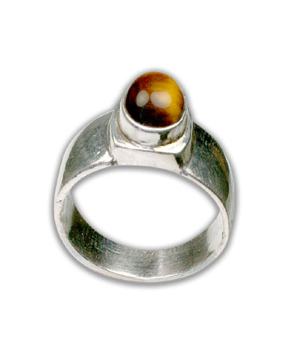 SKU 8702 - a Tiger eye rings Jewelry Design image