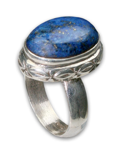SKU 8712 - a Lapis Lazuli rings Jewelry Design image