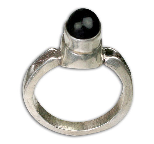 SKU 8720 - a Onyx rings Jewelry Design image