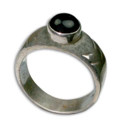 SKU 8721 - a Onyx rings Jewelry Design image