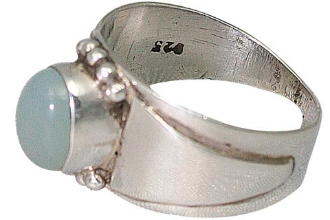 SKU 8725 - a Chalcedony rings Jewelry Design image