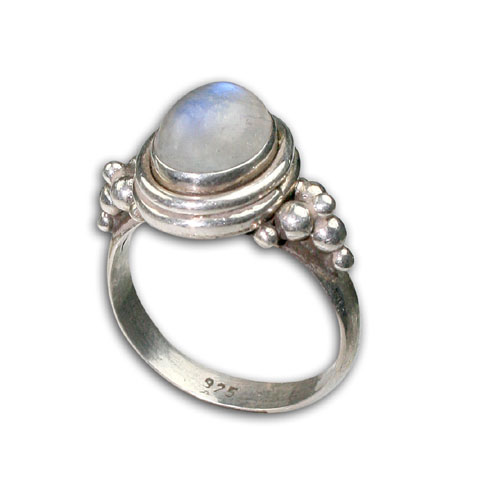SKU 8727 - a Moonstone rings Jewelry Design image