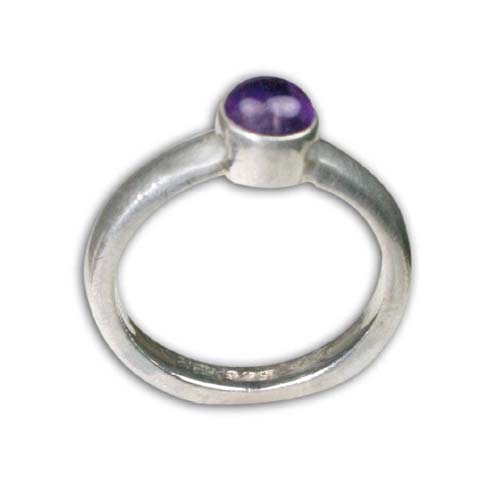 SKU 8733 - a Amethyst rings Jewelry Design image