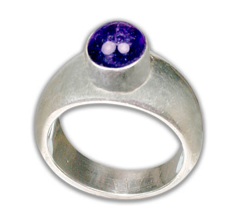 SKU 8737 - a Amethyst rings Jewelry Design image