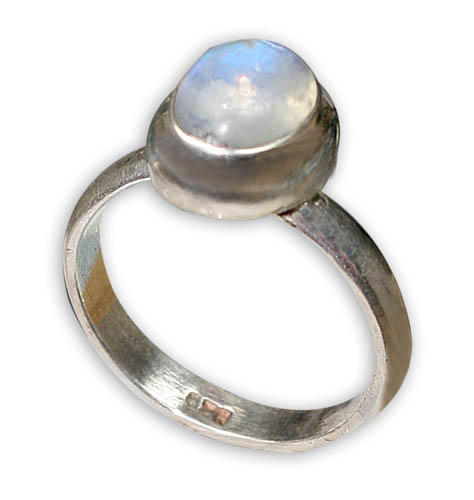 SKU 8741 - a Moonstone rings Jewelry Design image