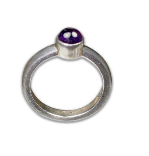 SKU 8744 - a Amethyst rings Jewelry Design image