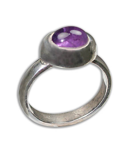 SKU 8745 - a Amethyst rings Jewelry Design image