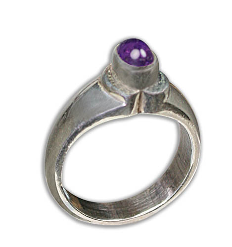 SKU 8751 - a Amethyst rings Jewelry Design image