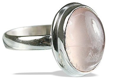 SKU 8781 - a Rose quartz rings Jewelry Design image