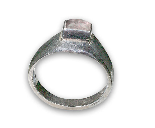 SKU 8782 - a Rose quartz rings Jewelry Design image